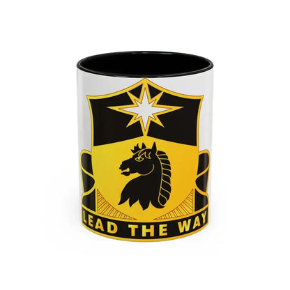 151 Cavalry Regiment (U.S. Army) Accent Coffee Mug 11oz Black - Go Mug Yourself