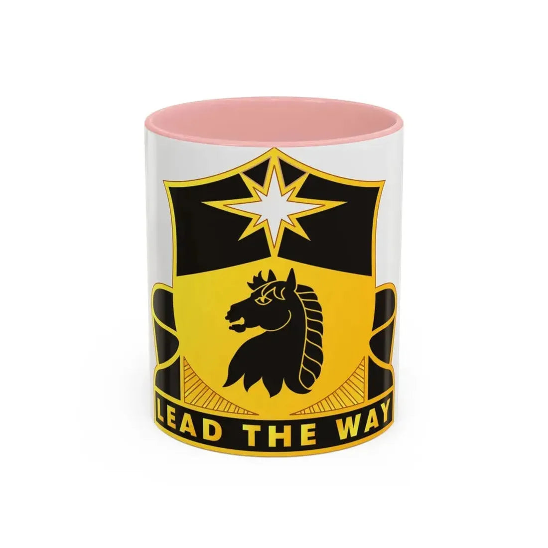 151 Cavalry Regiment (U.S. Army) Accent Coffee Mug 11oz Pink - Go Mug Yourself