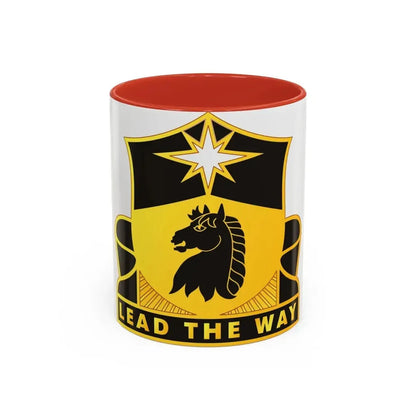 151 Cavalry Regiment (U.S. Army) Accent Coffee Mug 11oz Red - Go Mug Yourself