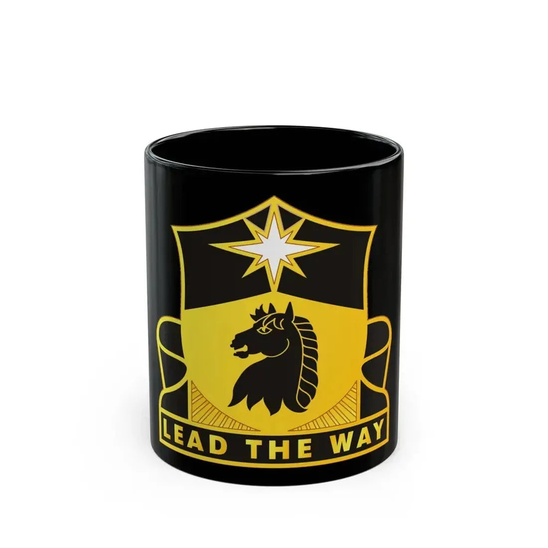 151 Cavalry Regiment (U.S. Army) Black Coffee Mug 11oz - Go Mug Yourself