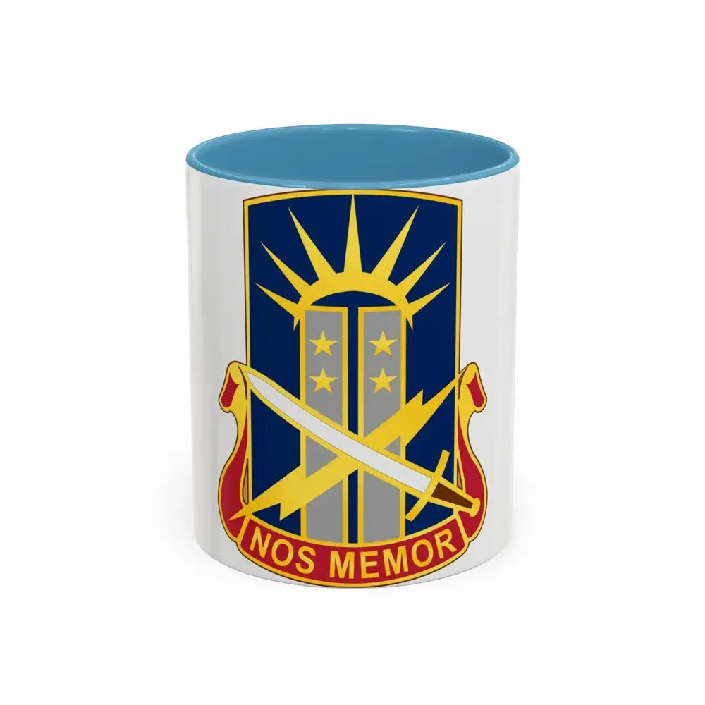151 Information Operations Group (U.S. Army) Accent Coffee Mug 11oz Light Blue - Go Mug Yourself