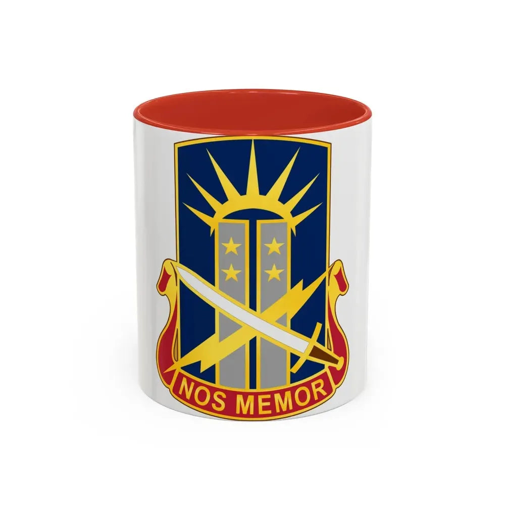151 Information Operations Group (U.S. Army) Accent Coffee Mug 11oz Red - Go Mug Yourself