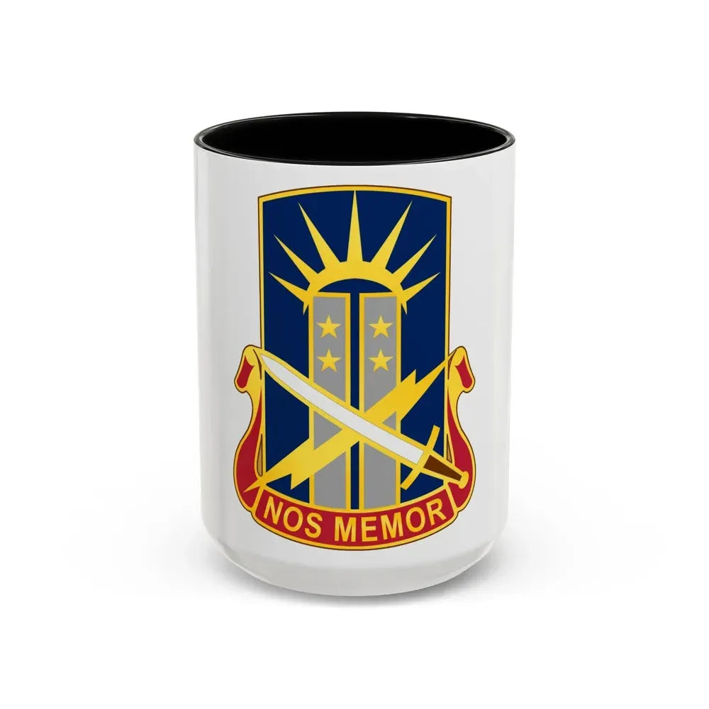 151 Information Operations Group (U.S. Army) Accent Coffee Mug 15oz Black - Go Mug Yourself
