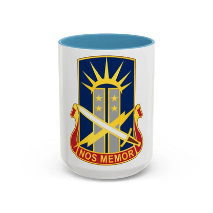 151 Information Operations Group (U.S. Army) Accent Coffee Mug 15oz Light Blue - Go Mug Yourself