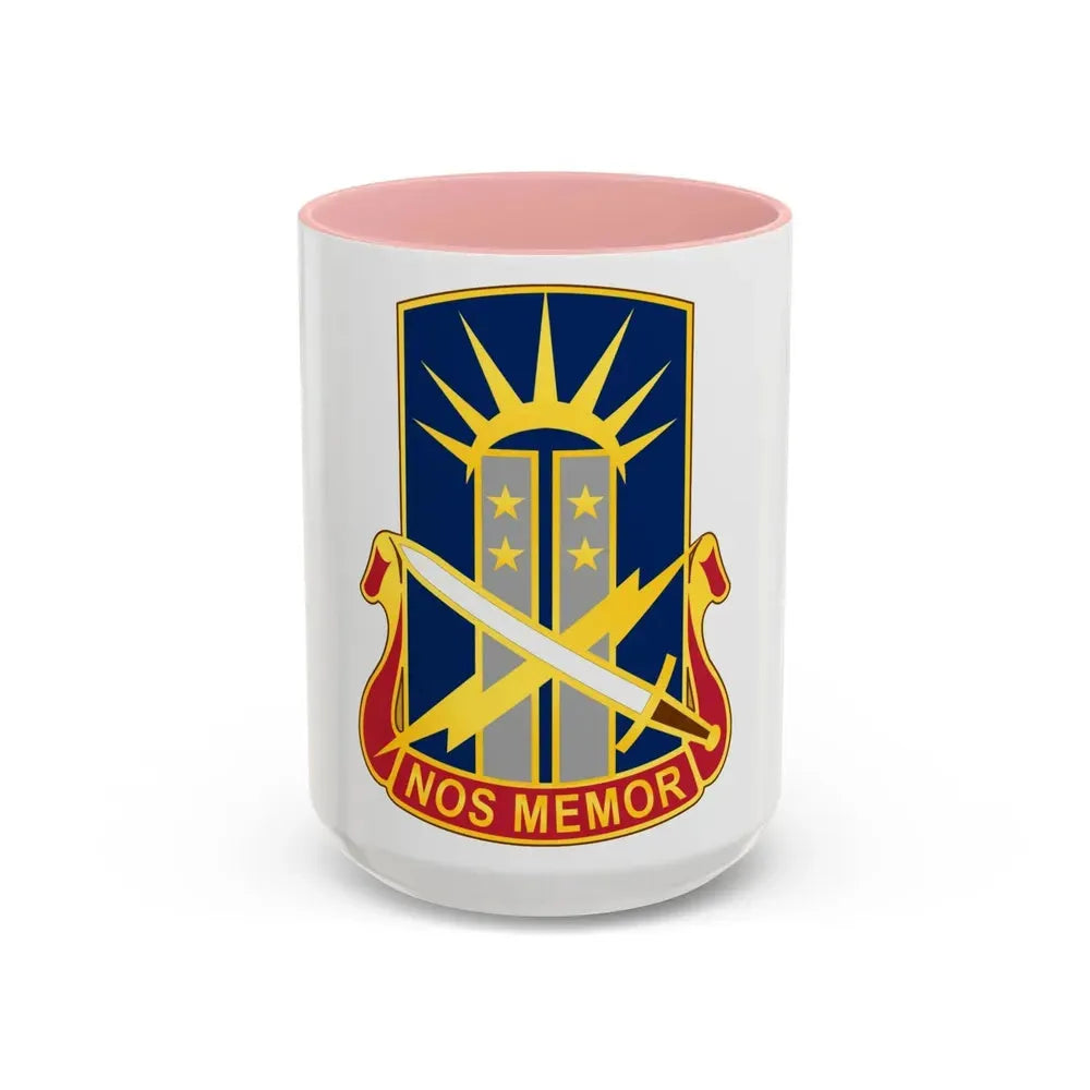 151 Information Operations Group (U.S. Army) Accent Coffee Mug 15oz Pink - Go Mug Yourself