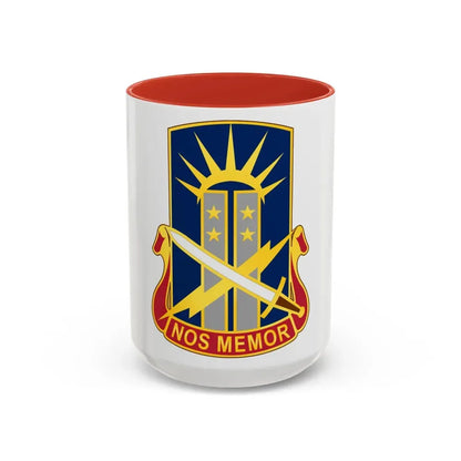 151 Information Operations Group (U.S. Army) Accent Coffee Mug 15oz Red - Go Mug Yourself