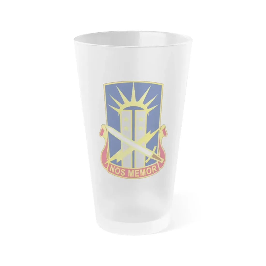 151 Information Operations Group (U.S. Army) Frosted Pint Glass 16oz Default Title - Go Mug Yourself
