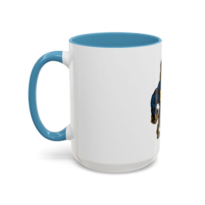 USCG Bear (U.S. Coast Guard) Accent Coffee Mug