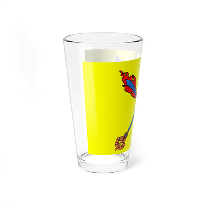 Chushi Gangdruk-flag (China) Pint Glass 16oz