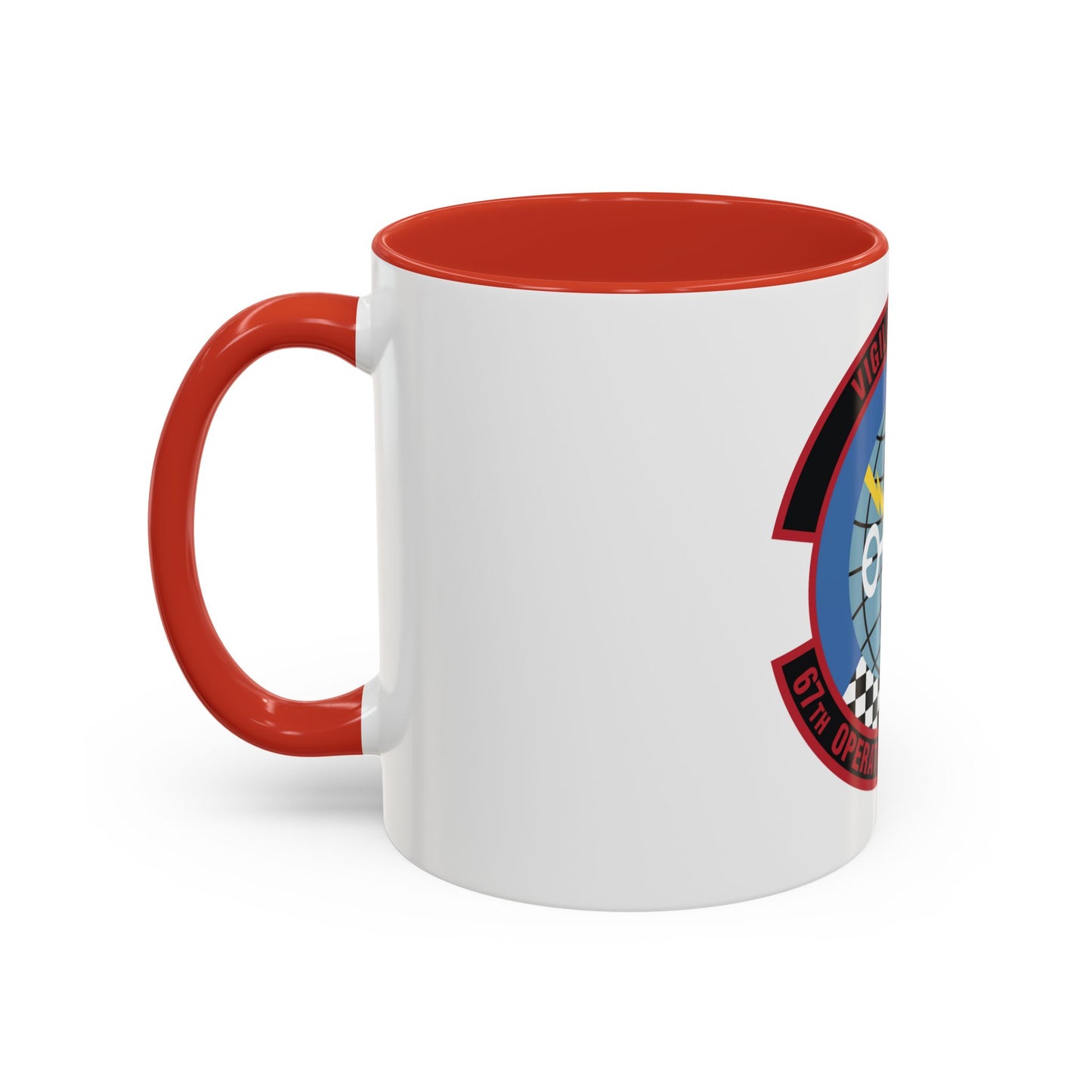 67th Operations Support Squadron (U.S. Air Force) Accent Coffee Mug