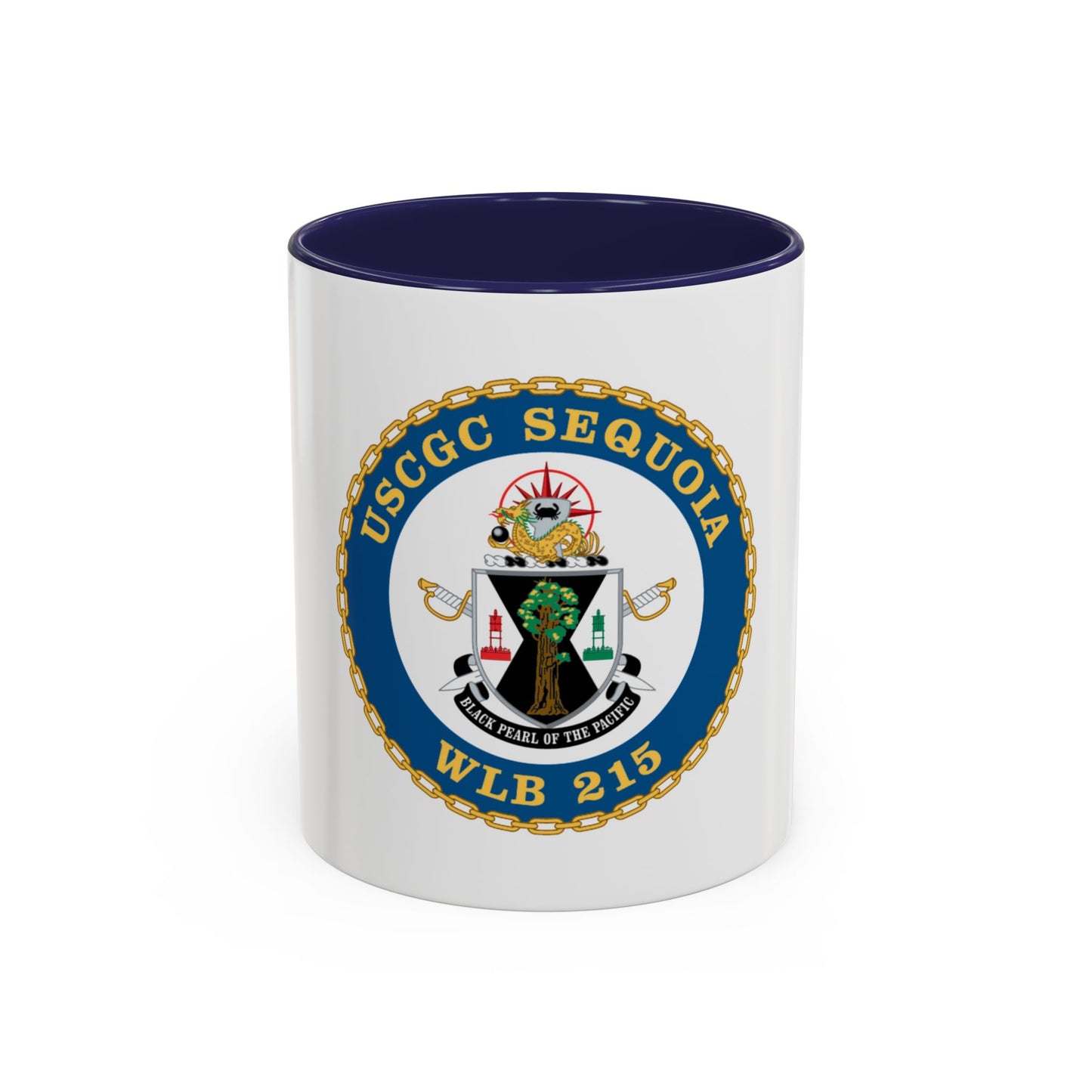 USCGC Sequoia WLB 215 (U.S. Coast Guard) Accent Coffee Mug