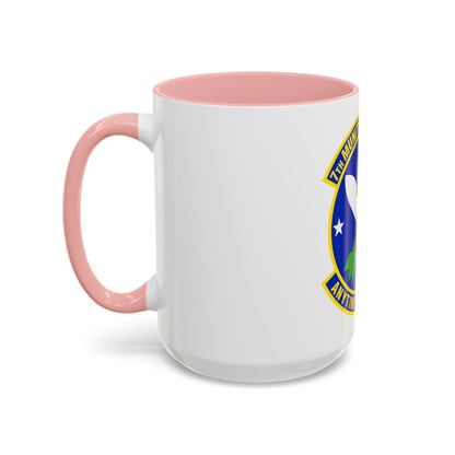 7 Munitions Squadron ACC (U.S. Air Force) Accent Coffee Mug