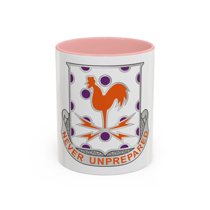 25 Signal Battalion (U.S. Army) Accent Coffee Mug