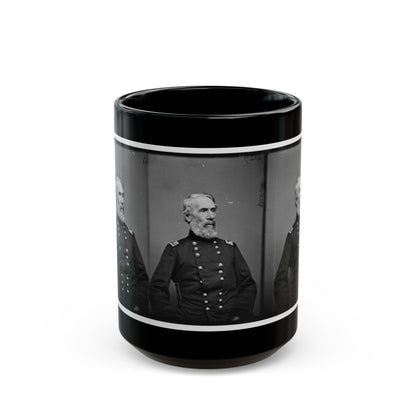 Portrait Of Maj. Gen. Edwin V. Sumner, Officer Of The Federal Army (U.S. Civil War) Black Coffee Mug