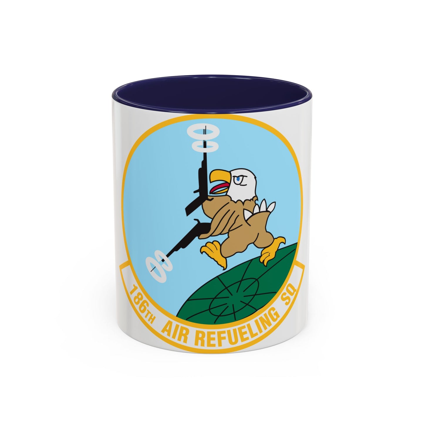 186 Air Refueling Squadron (U.S. Air Force) Accent Coffee Mug