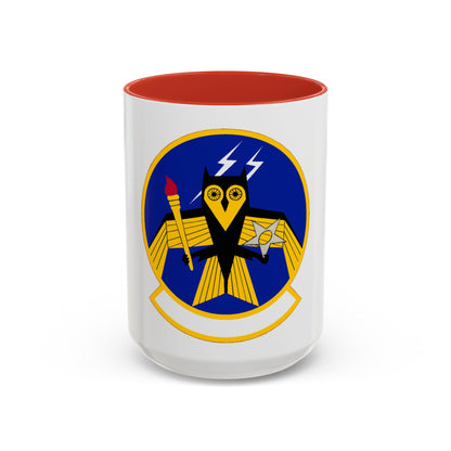 12 Operations Support Squadron AETC (U.S. Air Force) Accent Coffee Mug