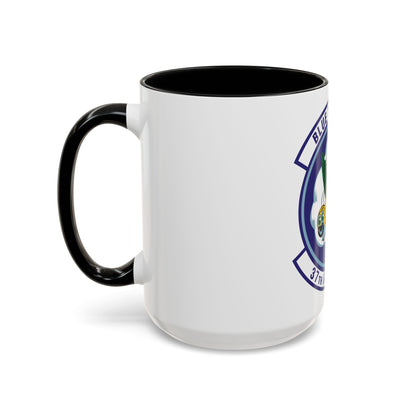 37th Airlift Squadron (U.S. Air Force) Accent Coffee Mug | Military Mug Gift