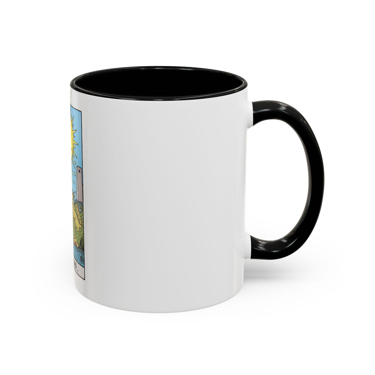 The Moon (Tarot Card) Accent Coffee Mug