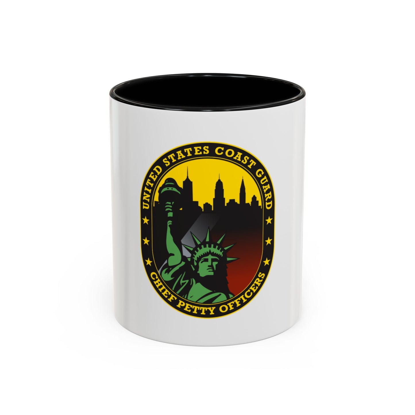 USCG Chief Petty Officer CPO (U.S. Coast Guard) Accent Coffee Mug