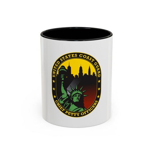 USCG Chief Petty Officer CPO (U.S. Coast Guard) Accent Coffee Mug