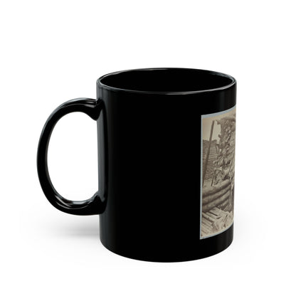 Abandoned Camp Of 9th Army Corps Near Falmouth, Va., February, 1863 001 (U.S. Civil War) Black Coffee Mug