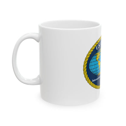USCG International Port Security Program (U.S. Coast Guard) White Coffee Mug