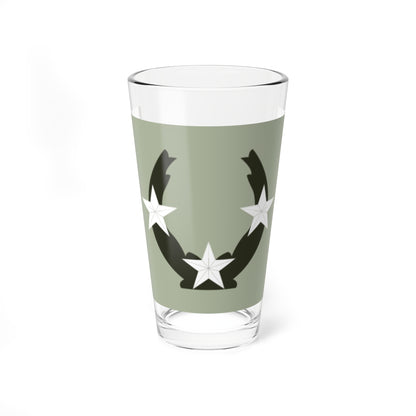 SS.OO.2.EJER.SUR.GENERAL DE DIVISIÓN (Chile) (Military Rank) Pint Glass 16oz