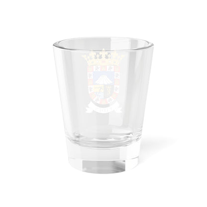 Escudo de Santa Isabel Guinea Española (Equatorial Guinea) (Coat of Arms) Shot Glass 1.5oz