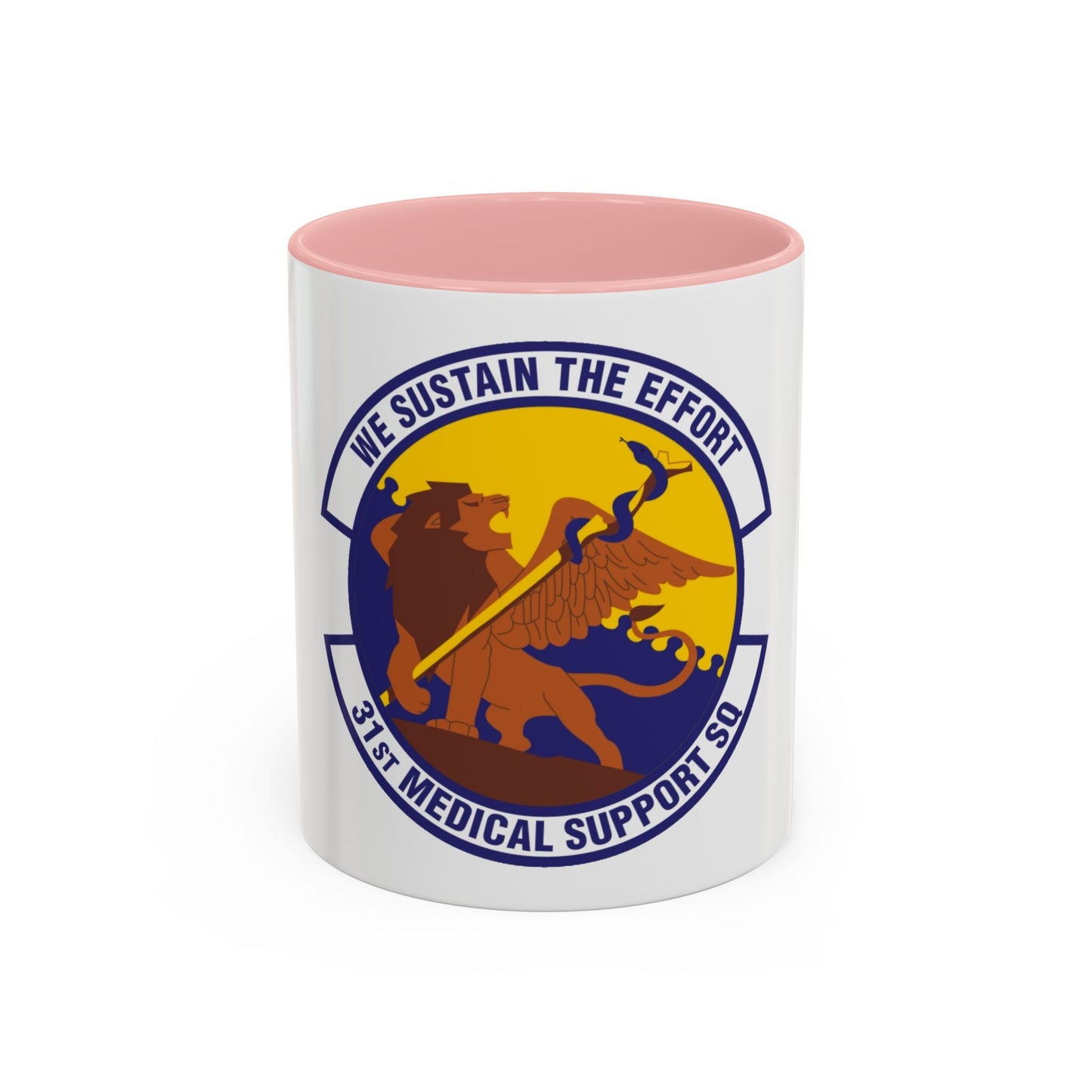 31st Medical Support Squadron (U.S. Air Force) Accent Coffee Mug