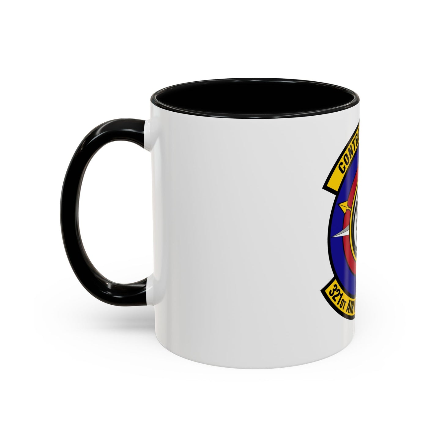 321 Air Mobility Operations Squadron (U.S. Air Force) Accent Coffee Mug