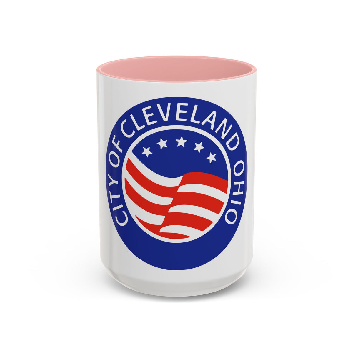 Seal of Cleveland Ohio - Accent Coffee Mug