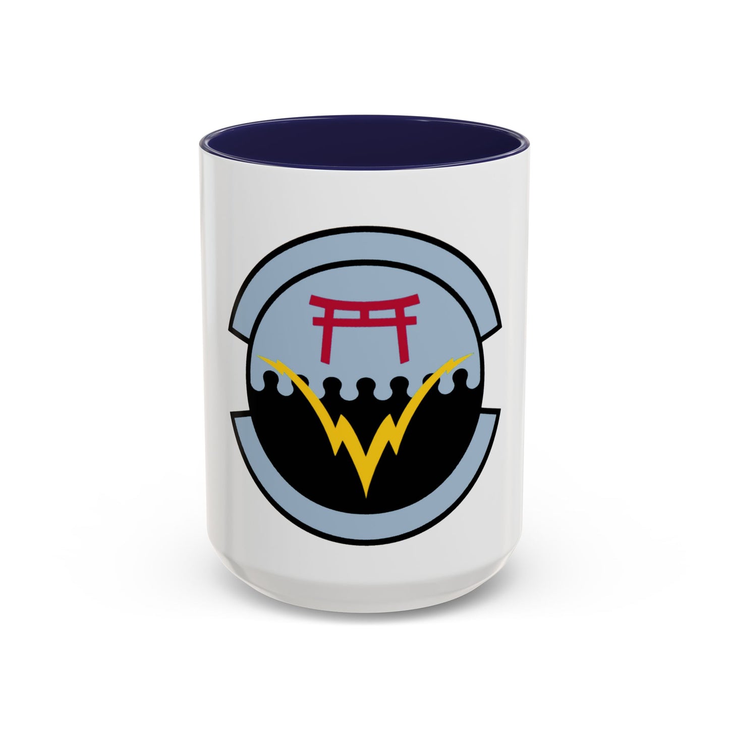 374 Communications Squadron PACAF (U.S. Air Force) Accent Coffee Mug