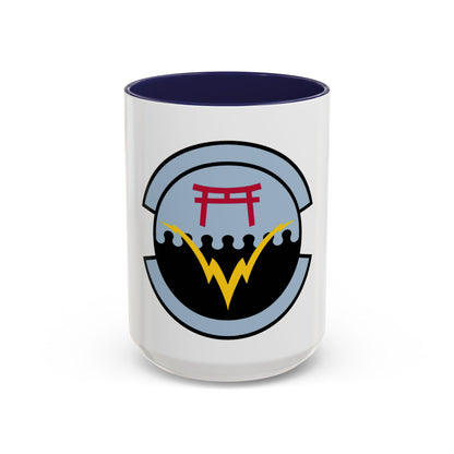 374 Communications Squadron PACAF (U.S. Air Force) Accent Coffee Mug