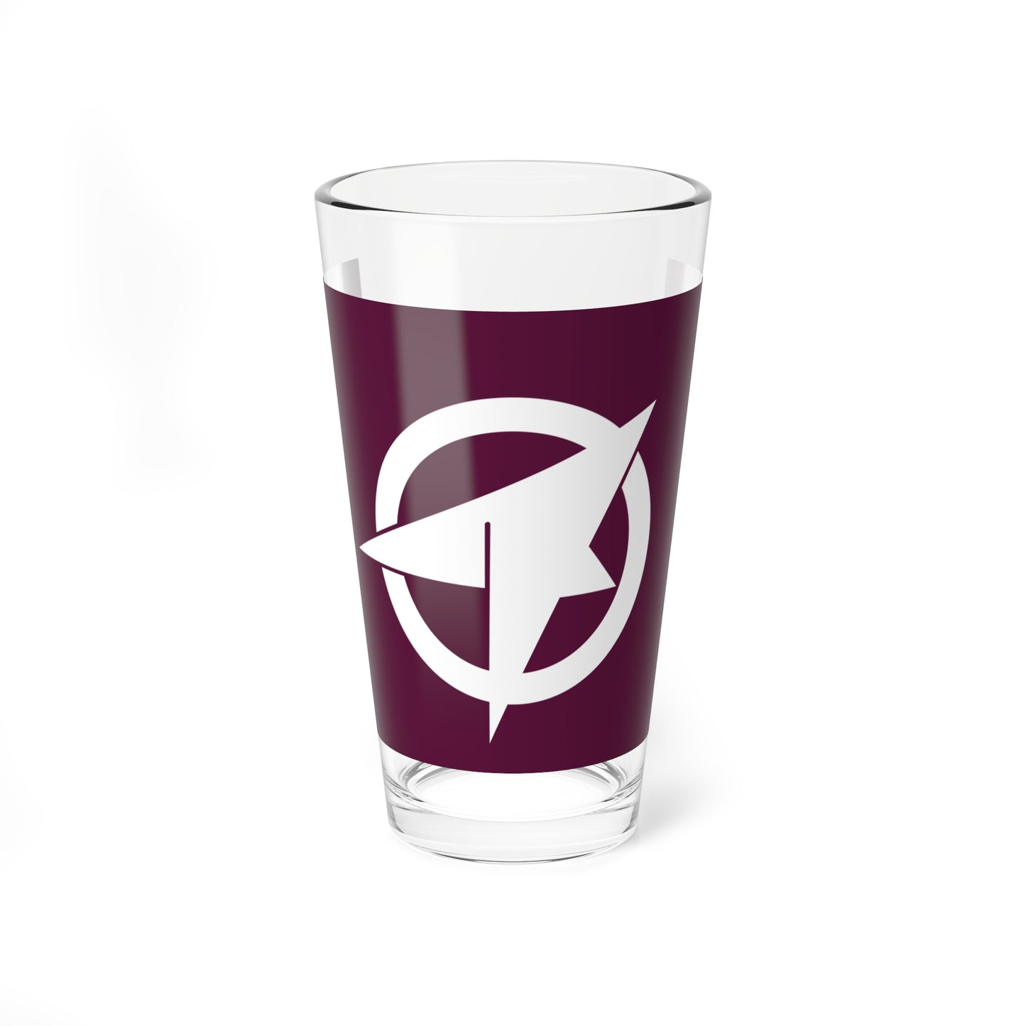 Flag of Chiyoda Hiroshima 1968-2005 (Japan) Pint Glass 16oz