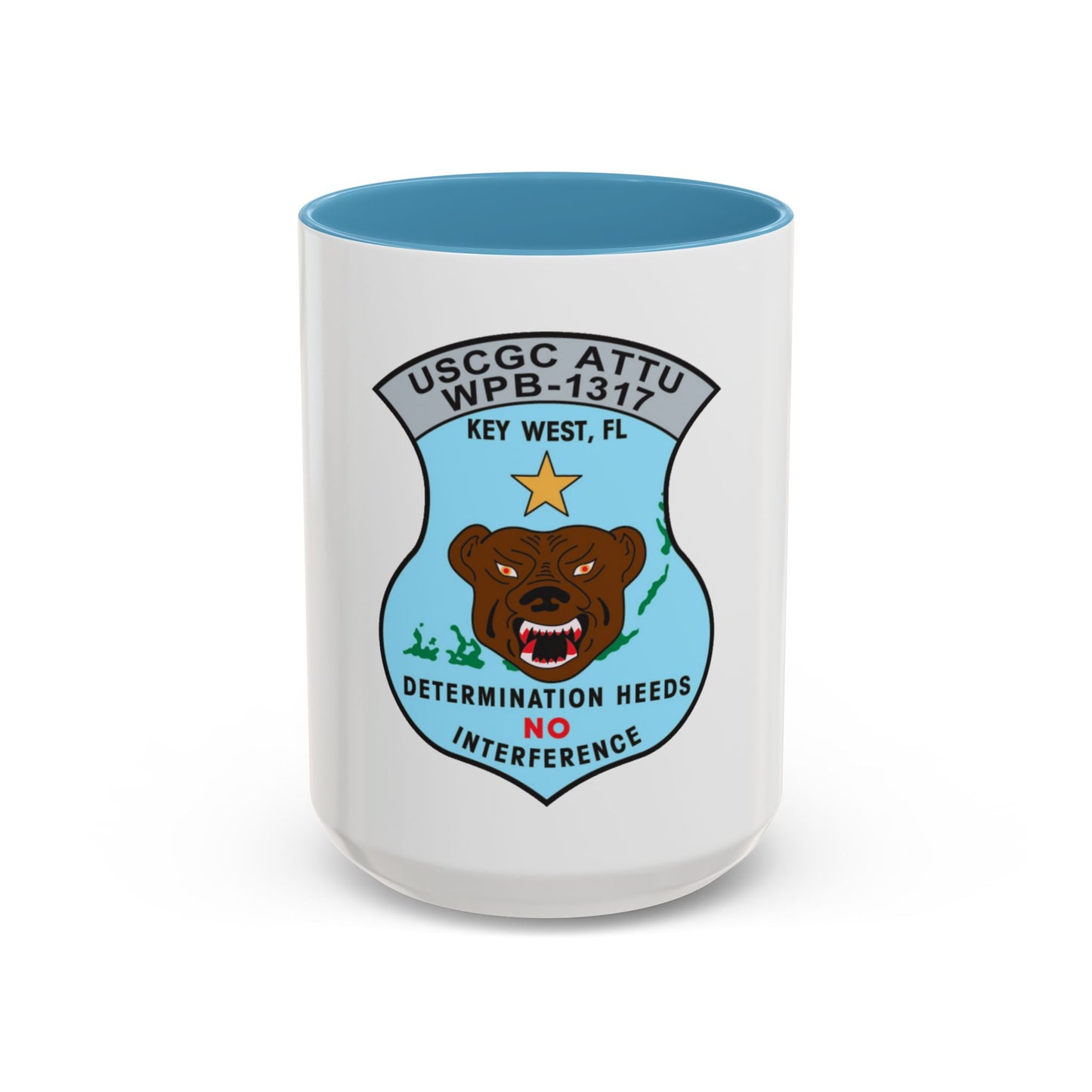 USCGC Attu WPB 1317   Key West FL (U.S. Coast Guard) Accent Coffee Mug