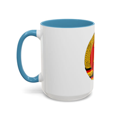 Coat of arms of East Germany - Accent Coffee Mug
