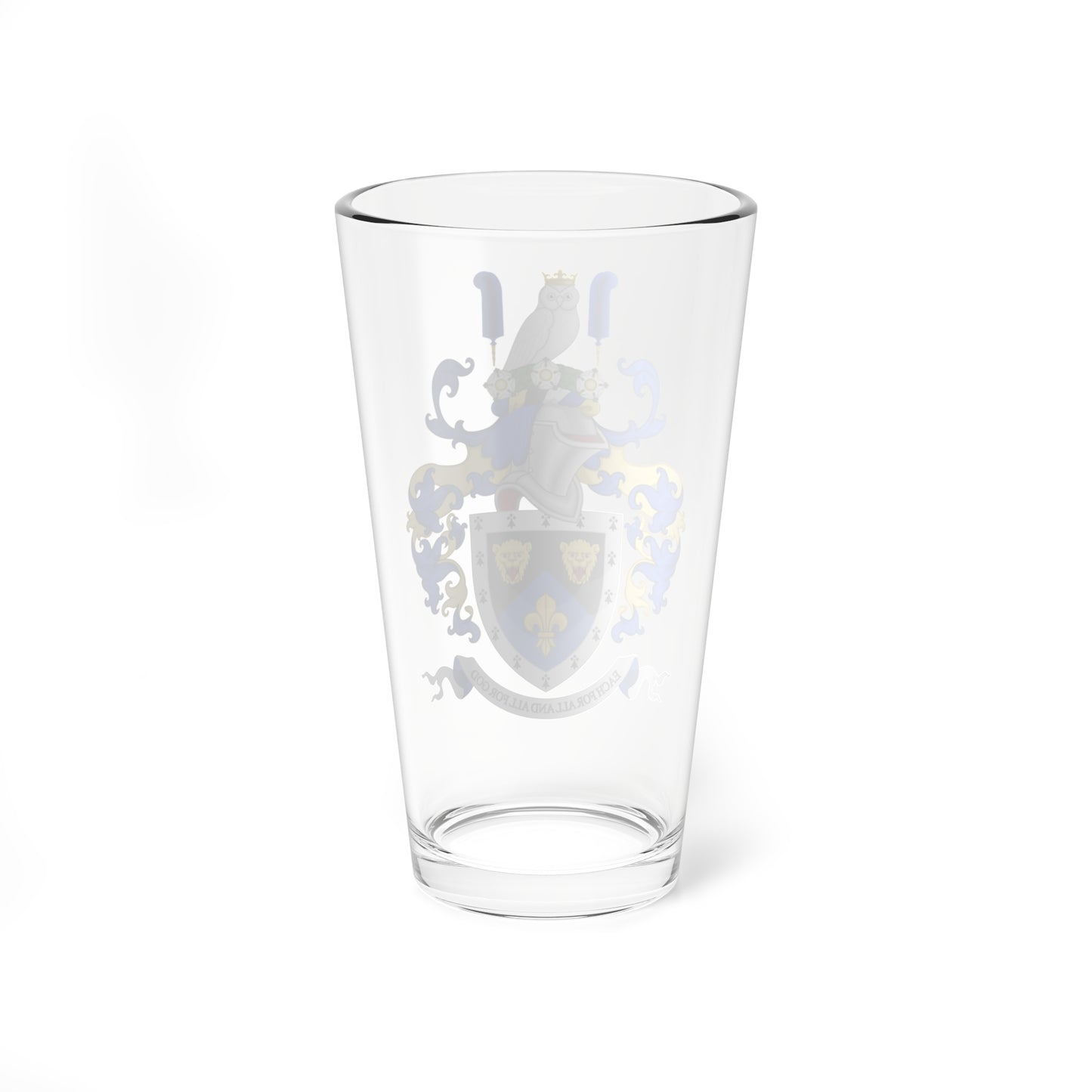 Coat of Arms of Wakefield Girls High School (England) (Coat of Arms) Pint Glass 16oz