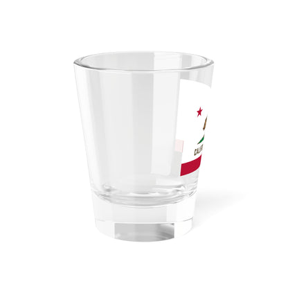 Flag of California 3-2 (United States) Shot Glass 1.5oz