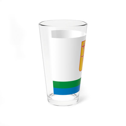 Flag of Kirov Oblast (Russia) Pint Glass 16oz
