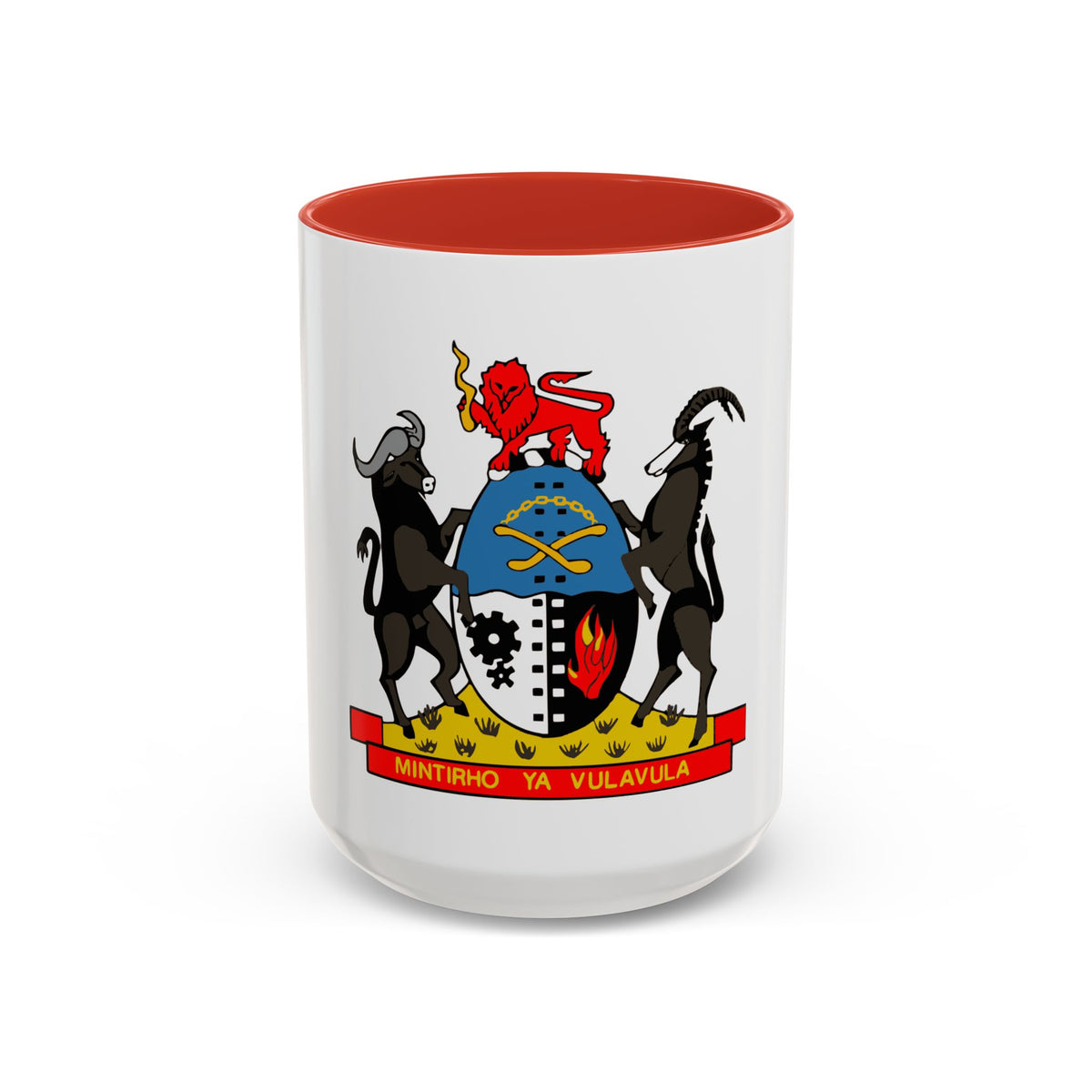 Coat of arms of Gazankulu - Accent Coffee Mug