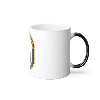 USS Michael Monsoor DDG 1001 Crest (U.S. Navy) Color Changing Mug 11oz