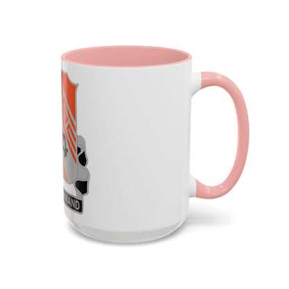 50 Signal Battalion (U.S. Army) Accent Coffee Mug