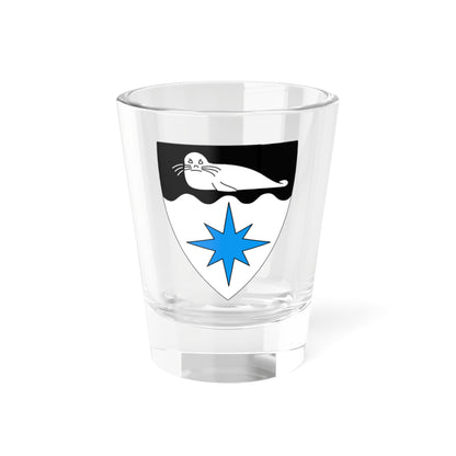 Kihnu vapp (Estonia) (Coat of Arms) Shot Glass 1.5oz