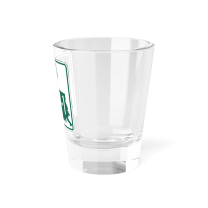 Louisiana 987-1 (Louisiana) (Road Sign) Shot Glass 1.5oz