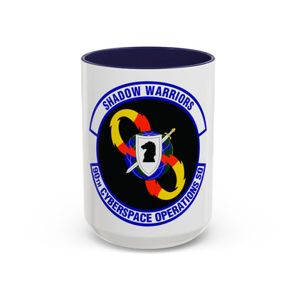 90 Cyberspace Operations Squadron ACC (U.S. Air Force) Accent Coffee Mug