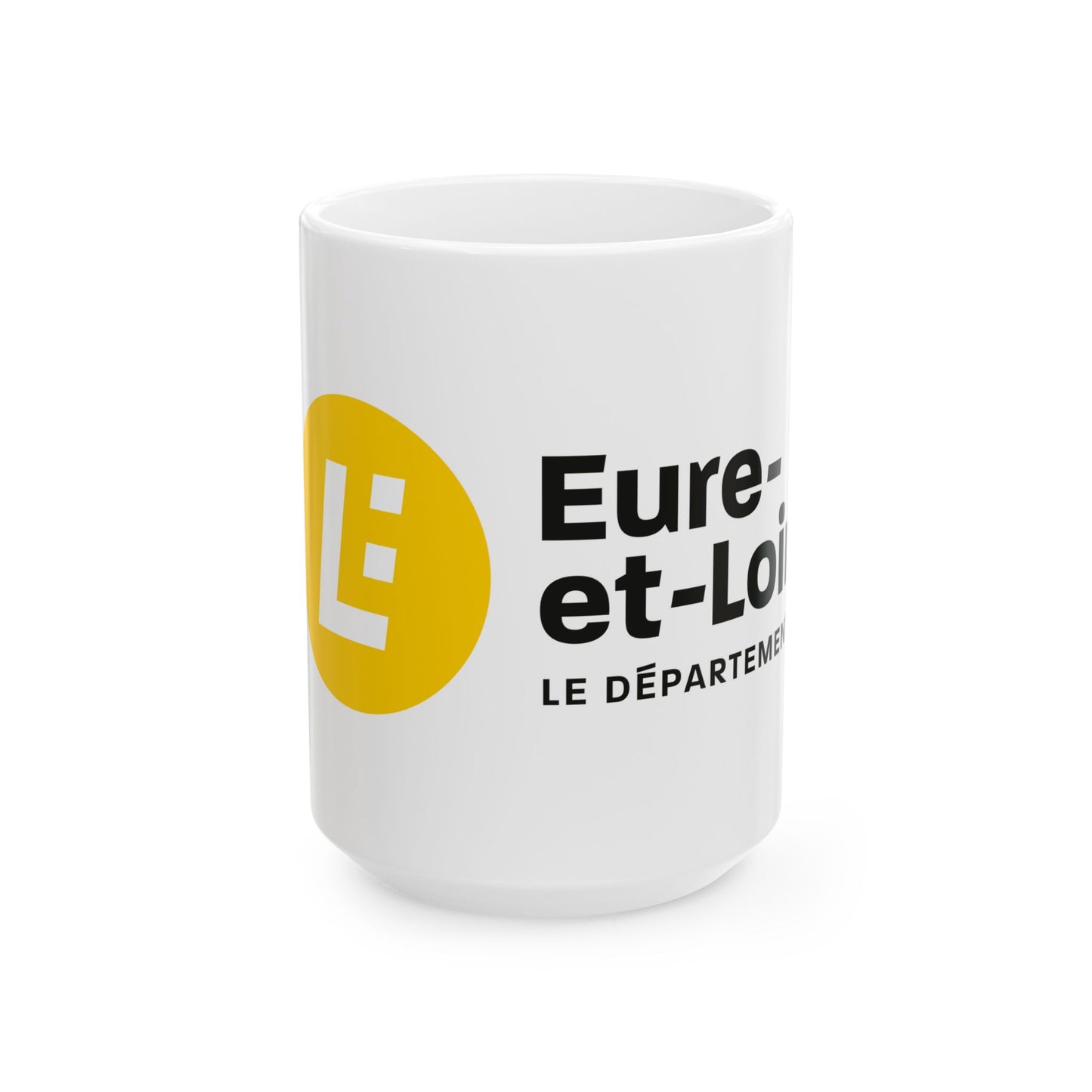 Flag of Eure et Loir France - White Coffee Mug