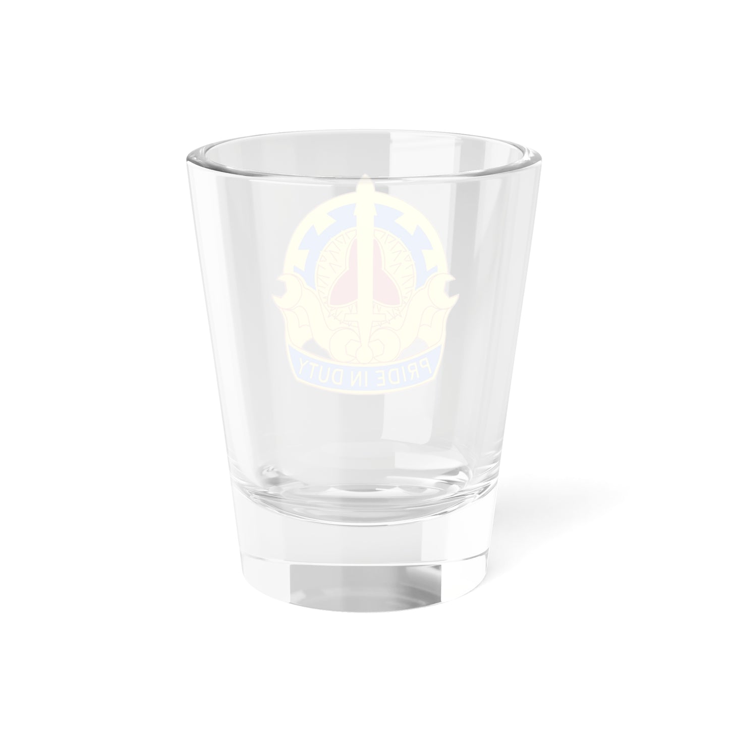 Verre à liqueur du 138e bataillon de maintenance (armée américaine) 1,5 oz