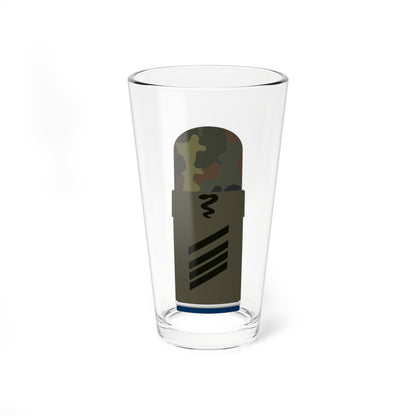 HA OS5 15 Stabsgefreiter SanOA San TM L (Military Rank) Pint Glass 16oz