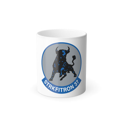 VFA 37 Ragin' Bulls STRKFITRON 37 (U.S. Navy) Color Changing Mug 11oz