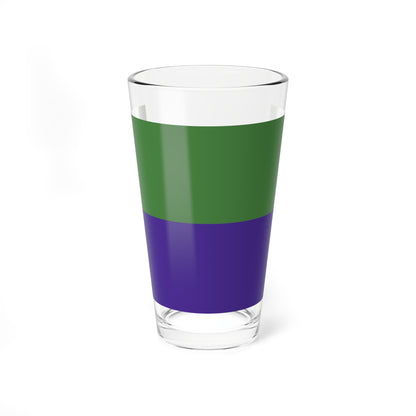 Flag of Hermann Missouri (United States) Pint Glass 16oz